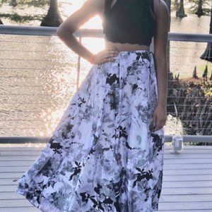 Blondie Nites 2 Piece Floral Dress